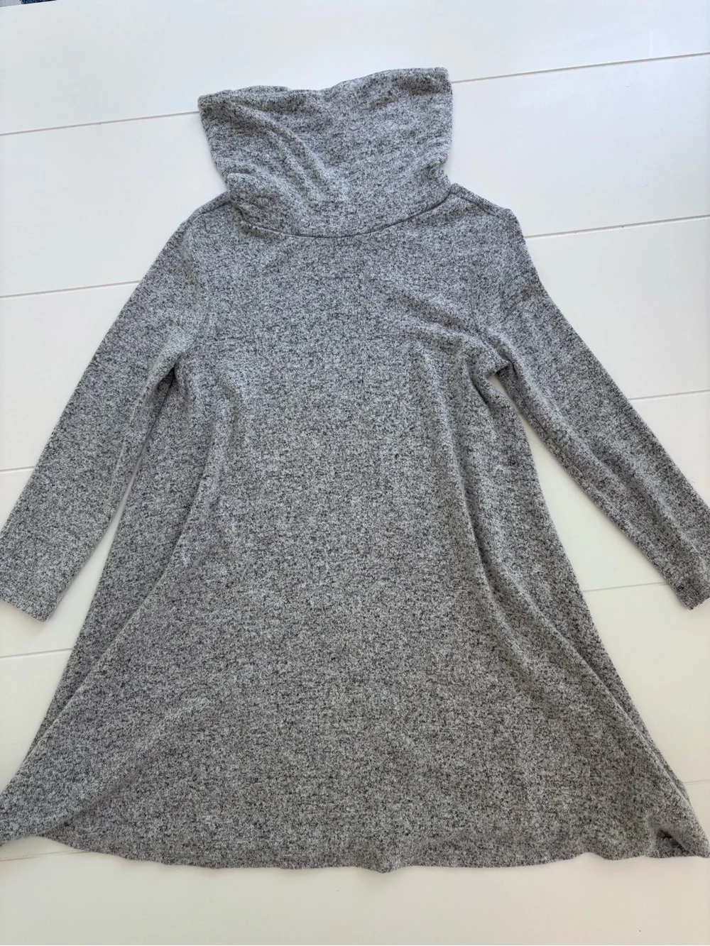 Old Navy Heather Gray Cowl Neck dress